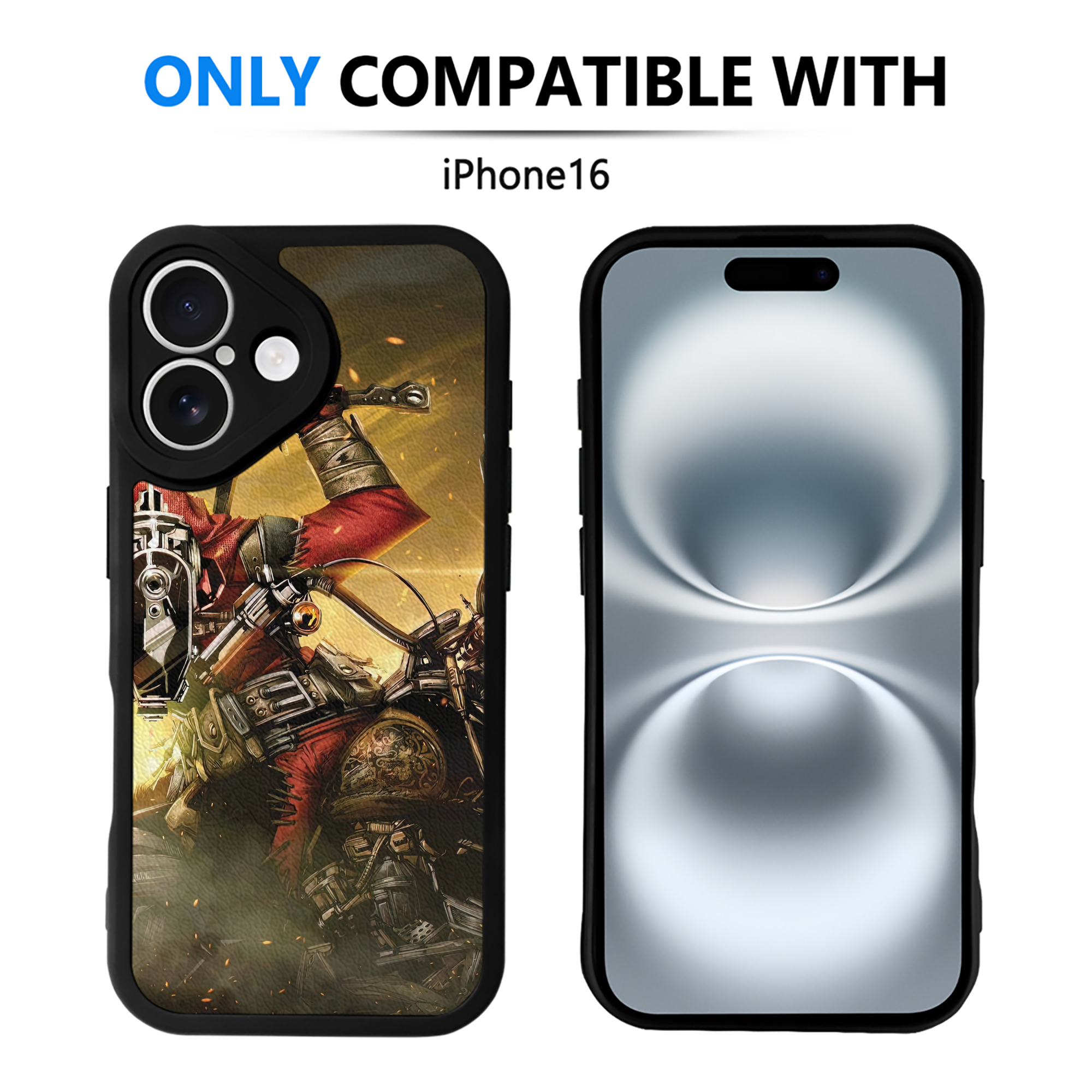 （画像用） Deadpool デッドプール 【iPhone 16シリーズ対応】シリコンスマホケース（レザー調） 材質：シリコン